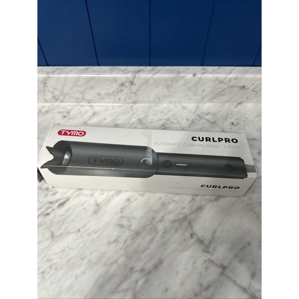 TYMO Curl Pro Automatic Rotating Curling Iron 1" Curling Wand Gray - Picture 6 of 8